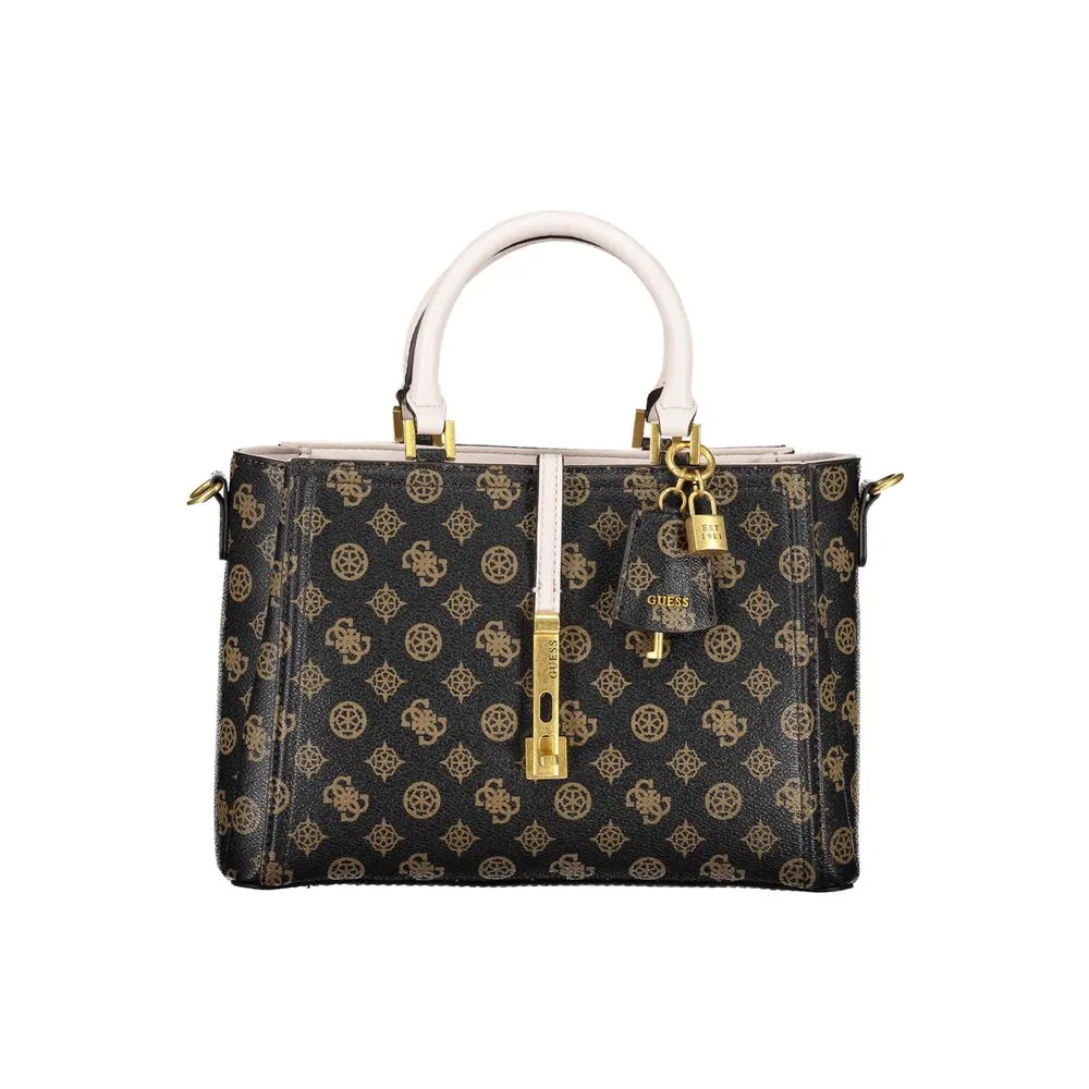 Guess Jeans Women's Brown Polyethylene Handbag