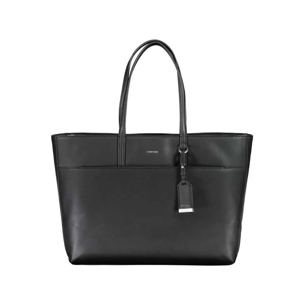Calvin Klein Women's Black Polyester Handbag