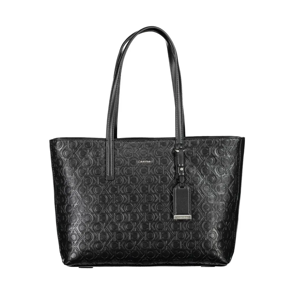 Calvin Klein Women's Black Polyester Handbag