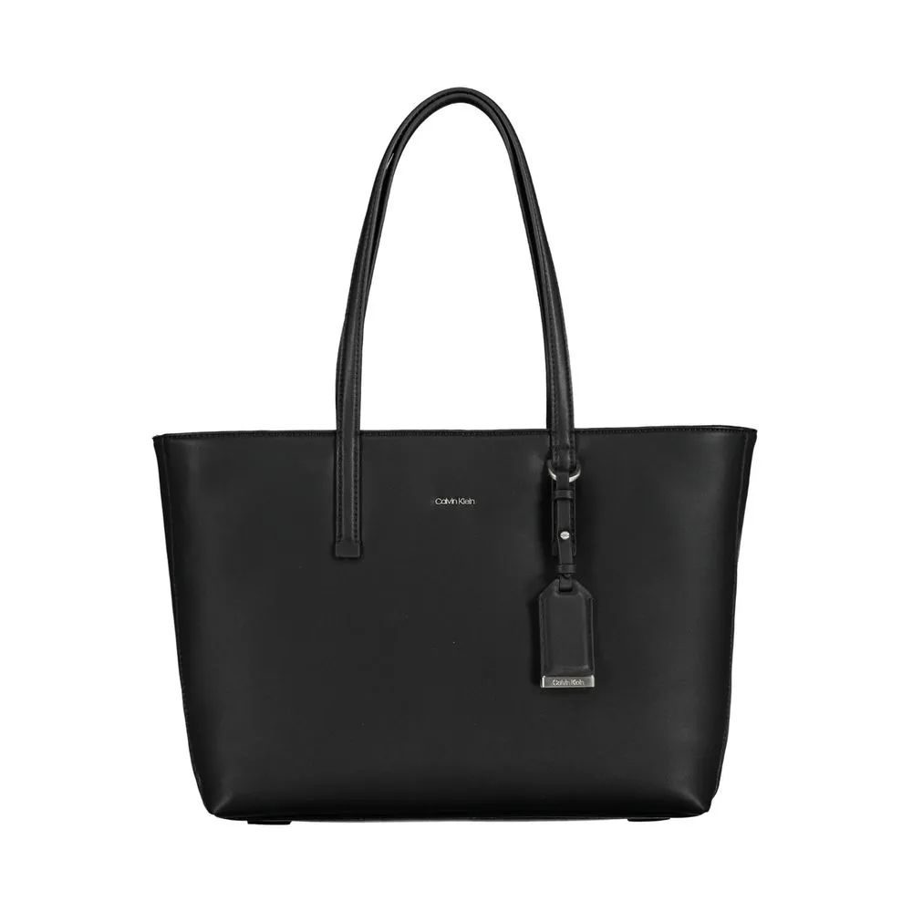 Calvin Klein Women's Black Polyester Handbag