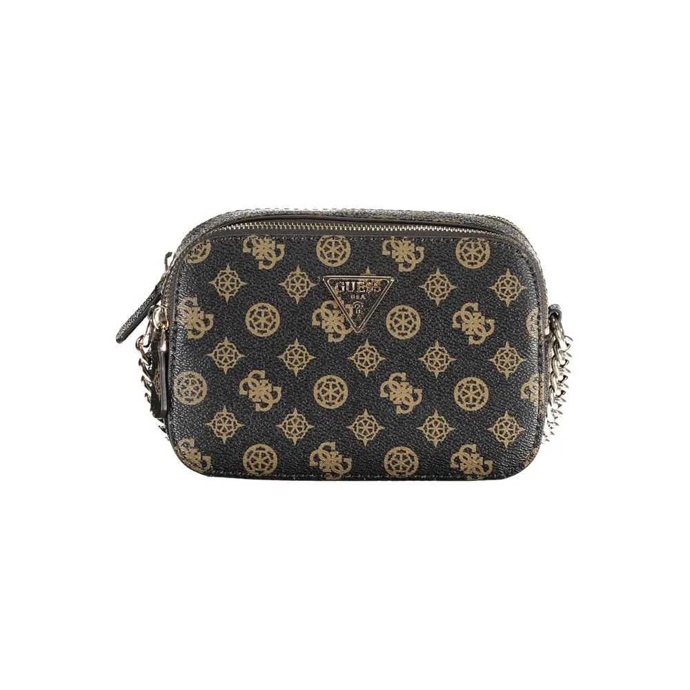 Guess Jeans Women's Brown Polyethylene Handbag