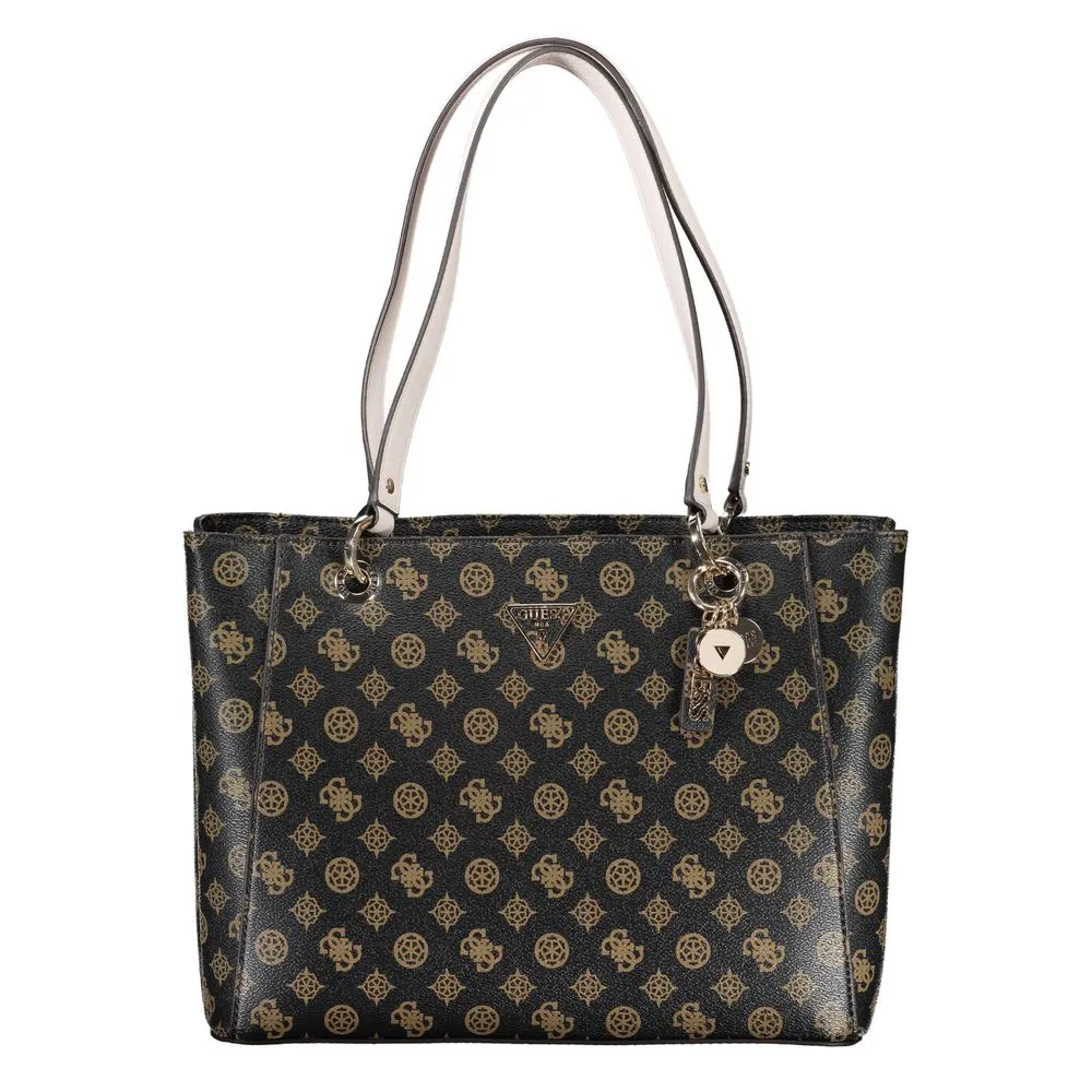 Guess Jeans Women's Brown Polyethylene Handbag