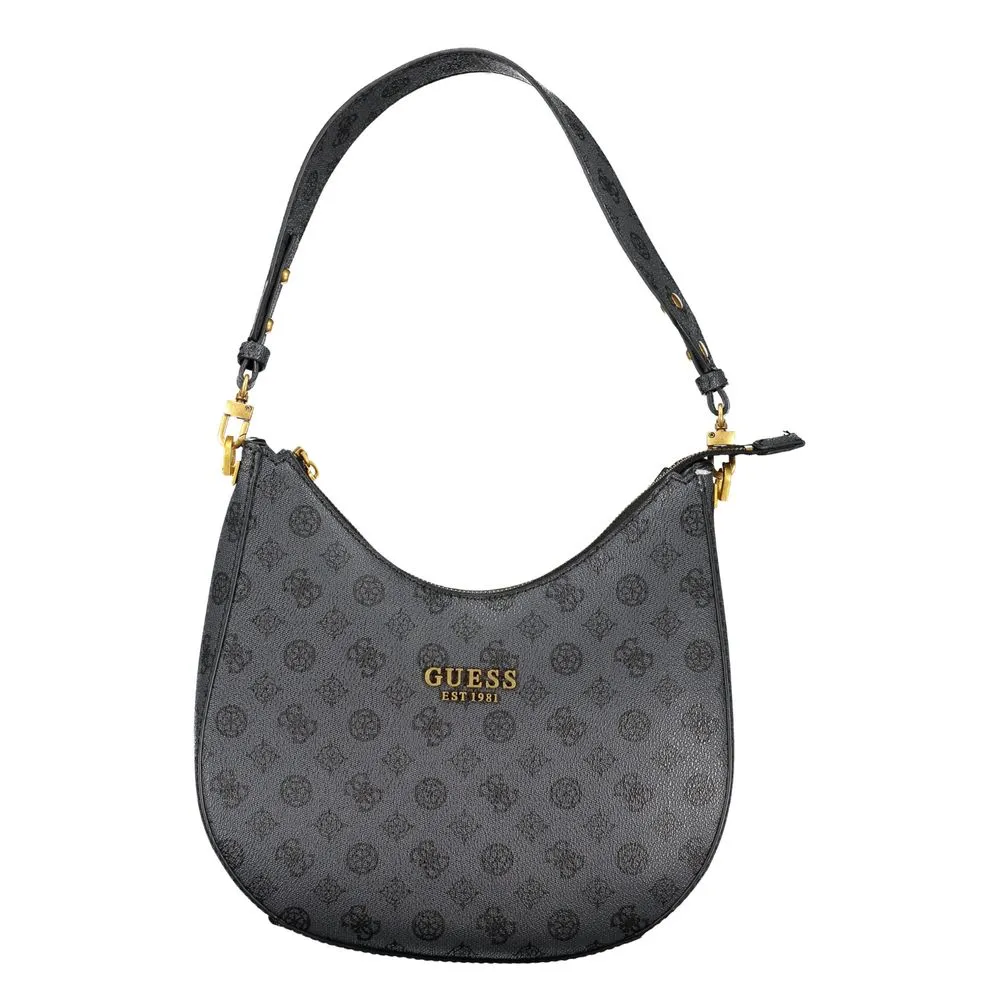 Guess Jeans Women's Black Polyethylene Handbag