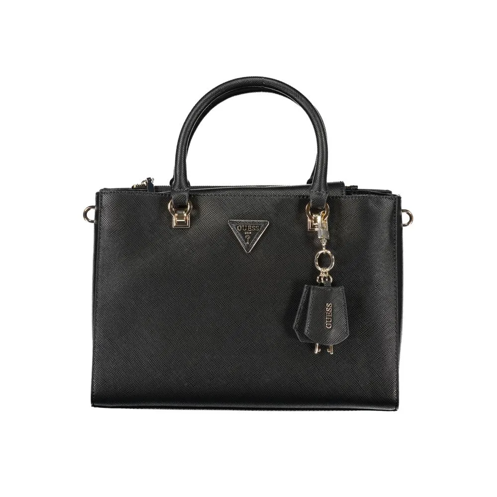 Guess Jeans Women's Black Polyethylene Handbag
