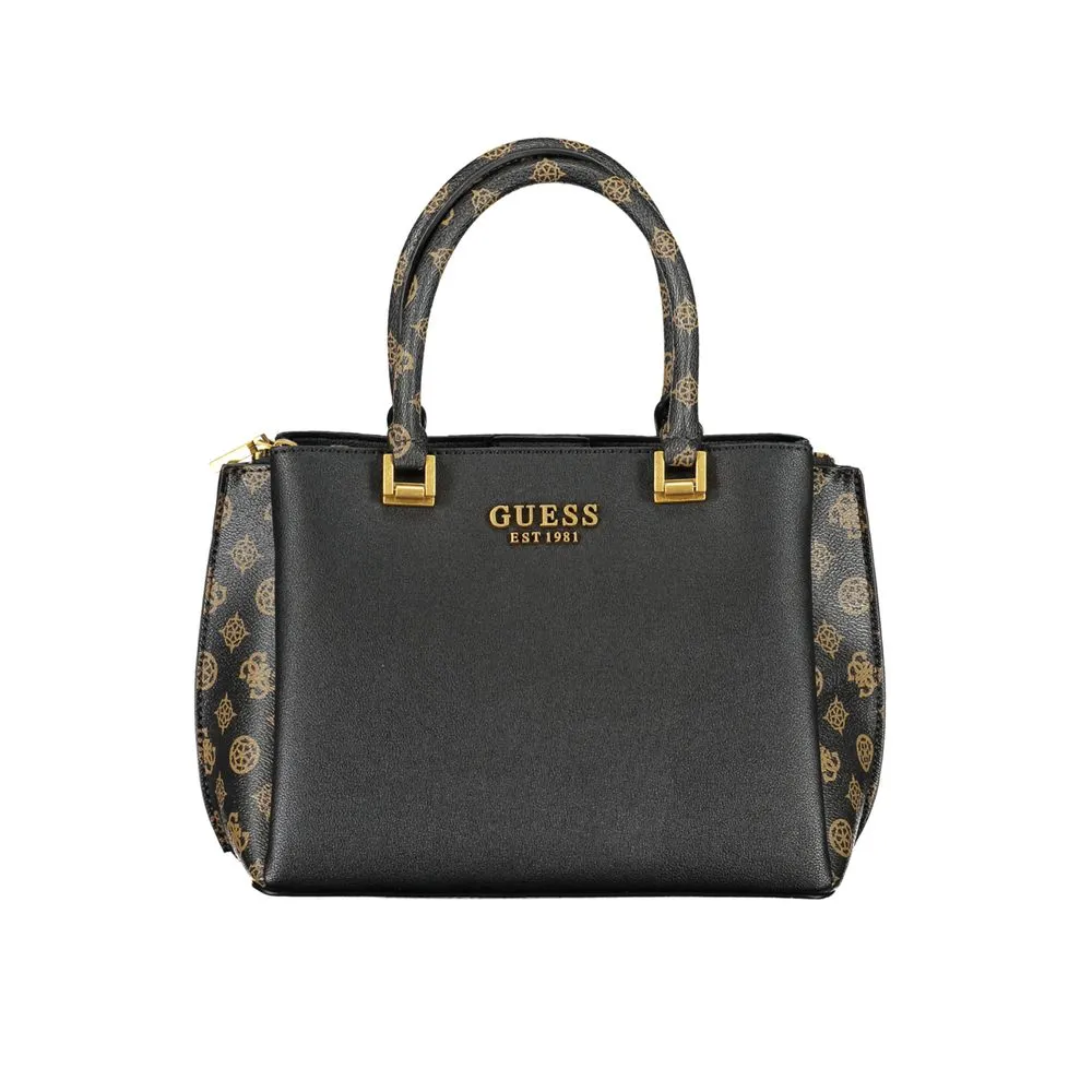 Guess Jeans Women's Black Polyethylene Handbag