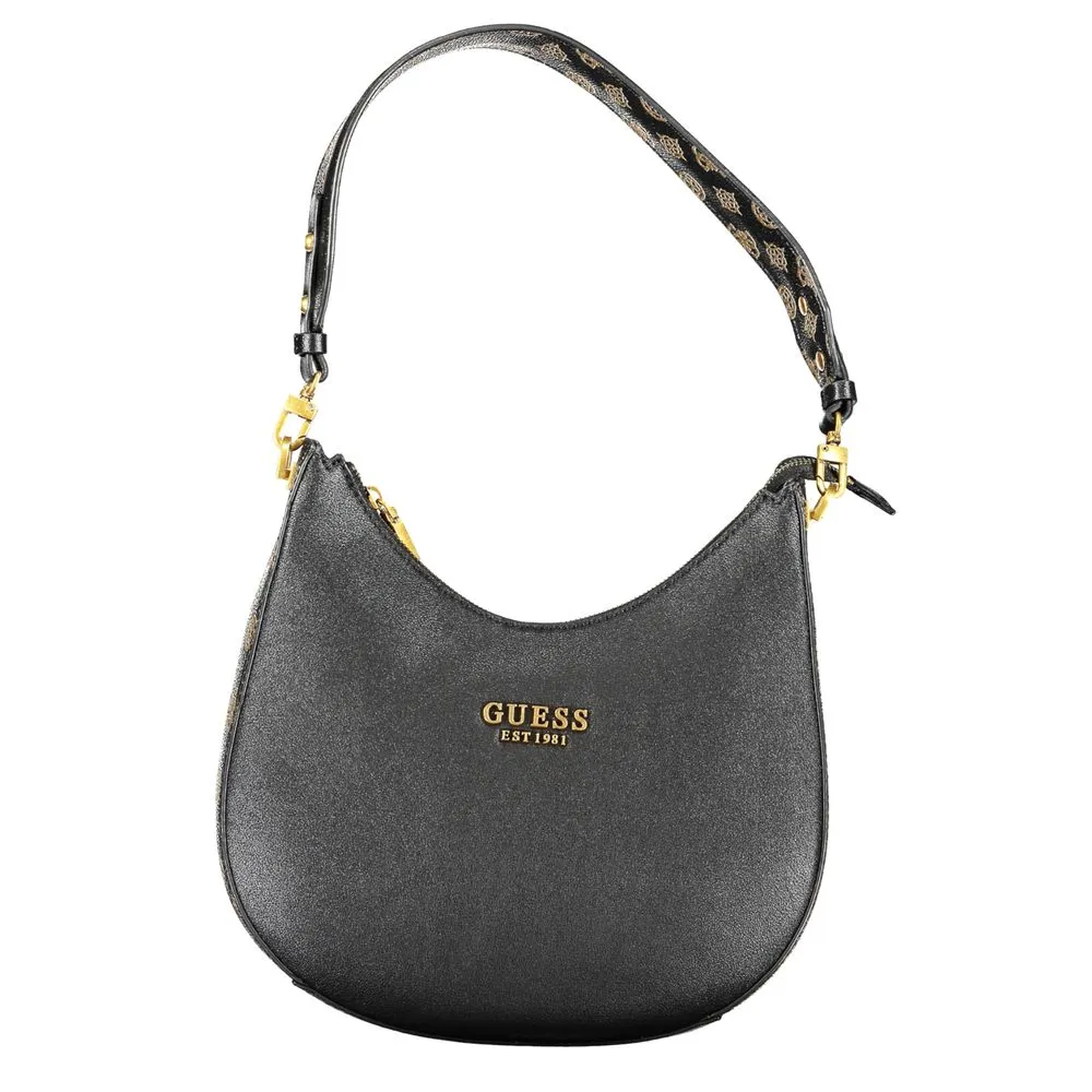 Guess Jeans Women's Black Polyethylene Handbag