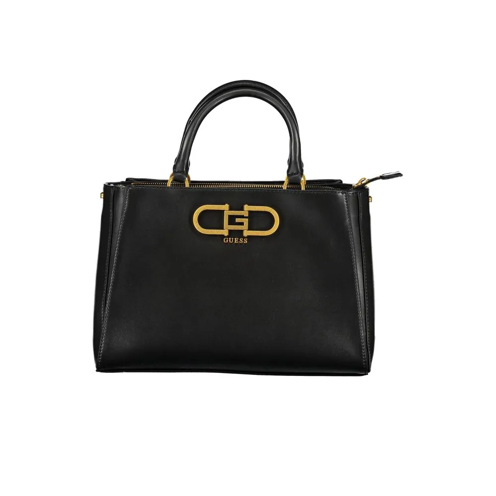 Guess Jeans Women's Black Polyethylene Handbag