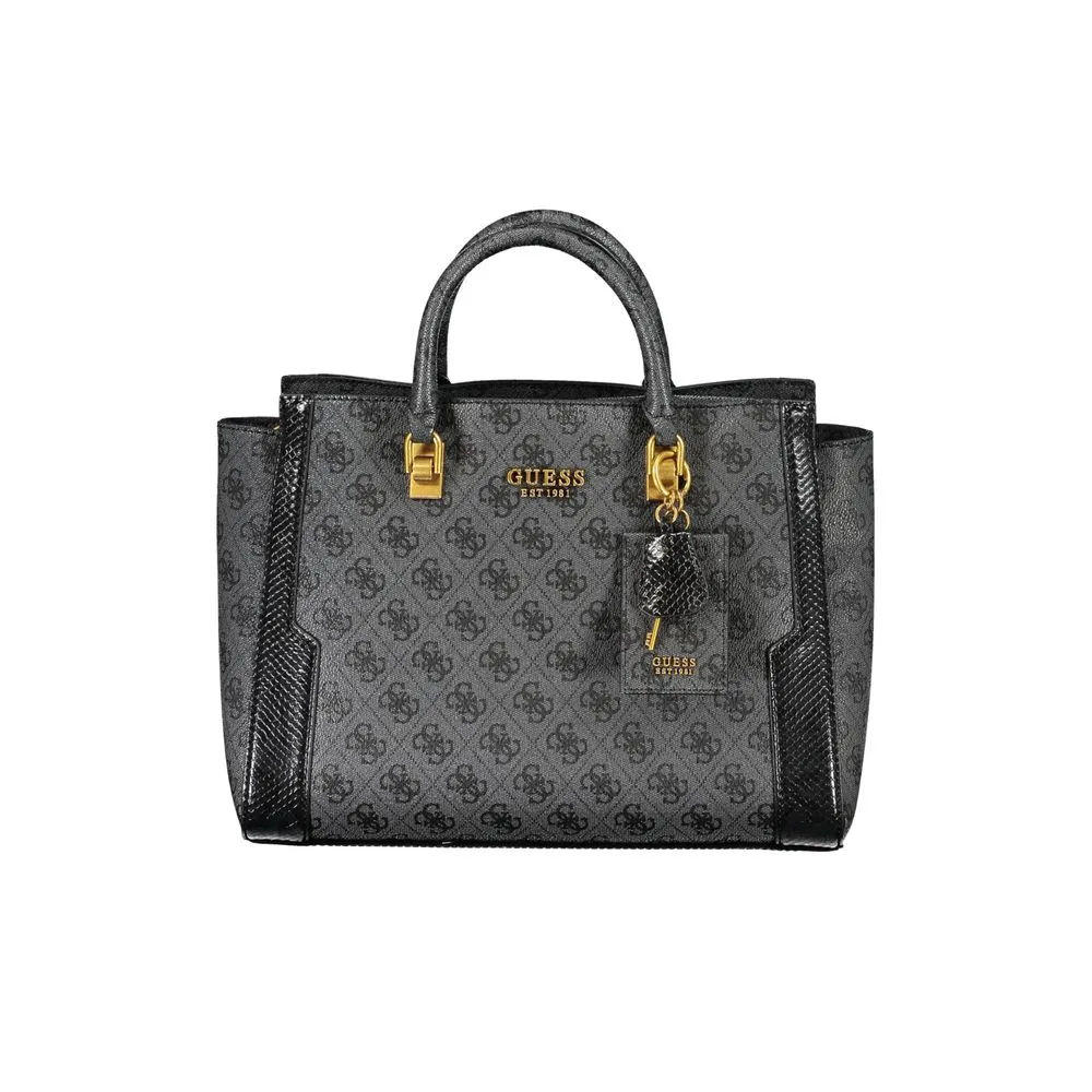 Guess Jeans Women's Black Polyethylene Handbag