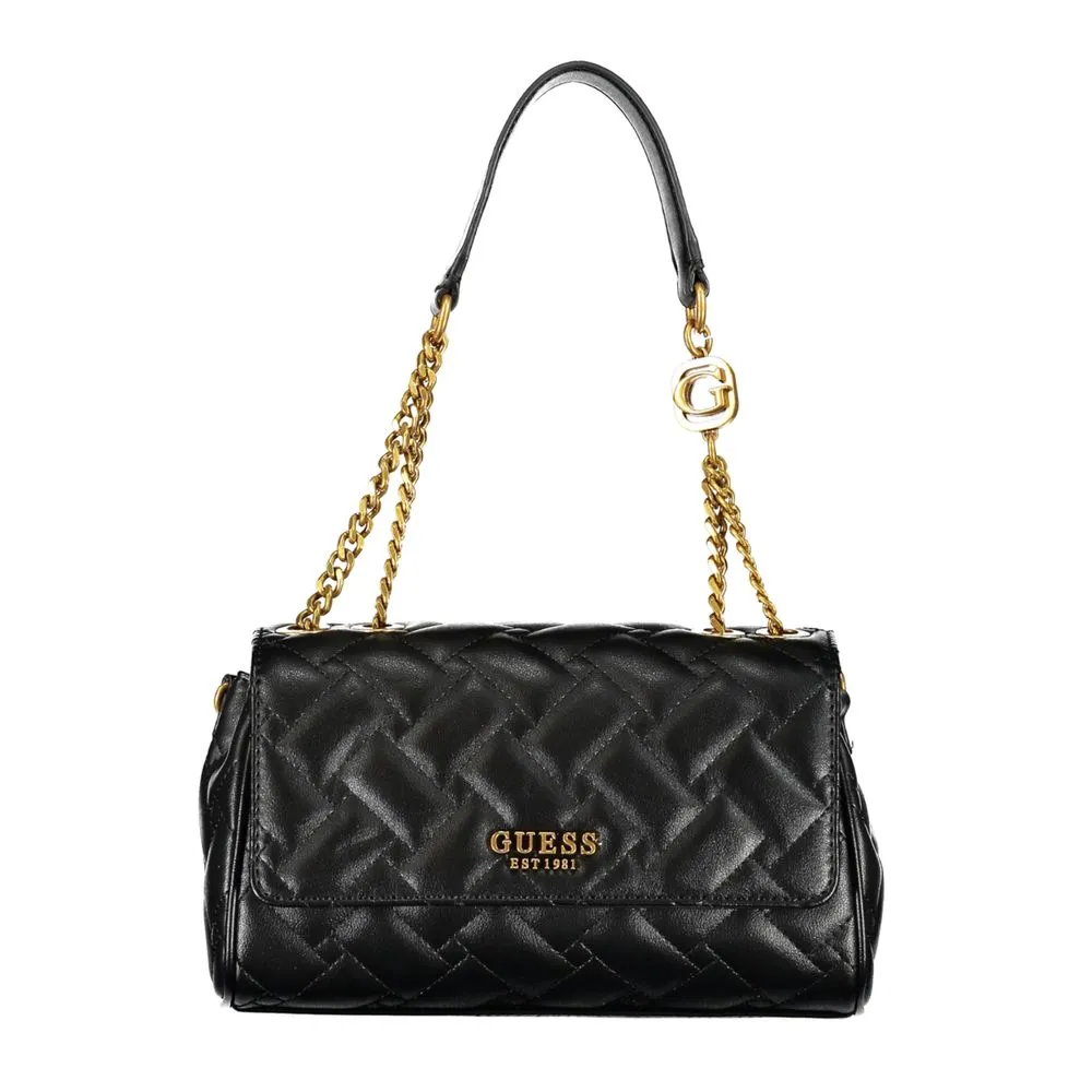 Guess Jeans Women's Black Polyethylene Handbag