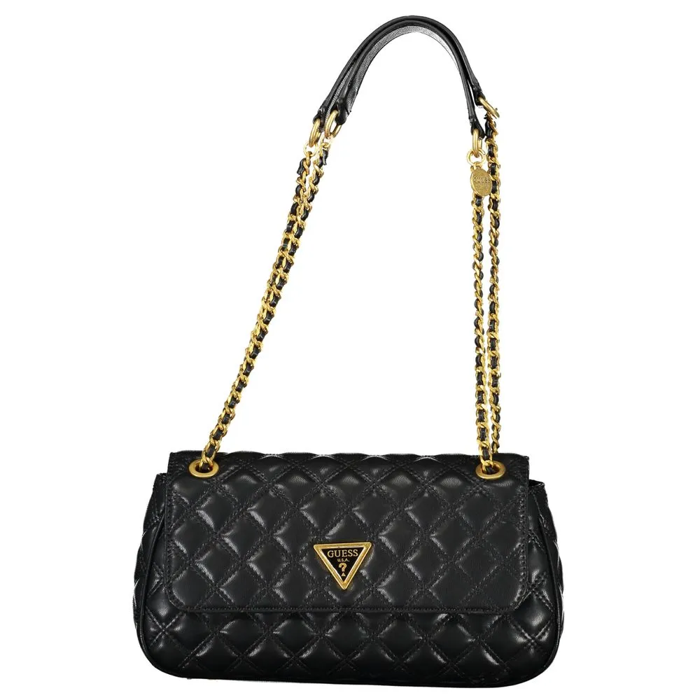 Guess Jeans Women's Black Polyethylene Handbag
