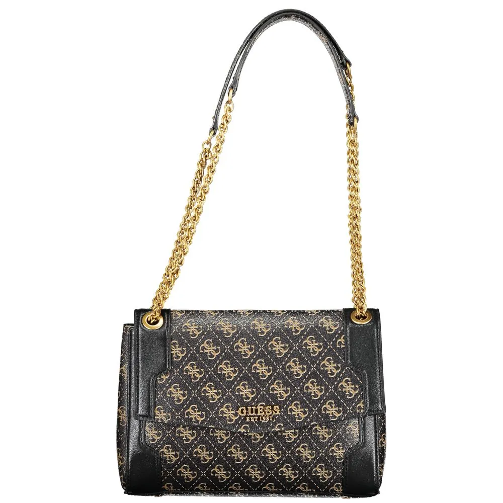 Guess Jeans Women's Brown Polyethylene Handbag