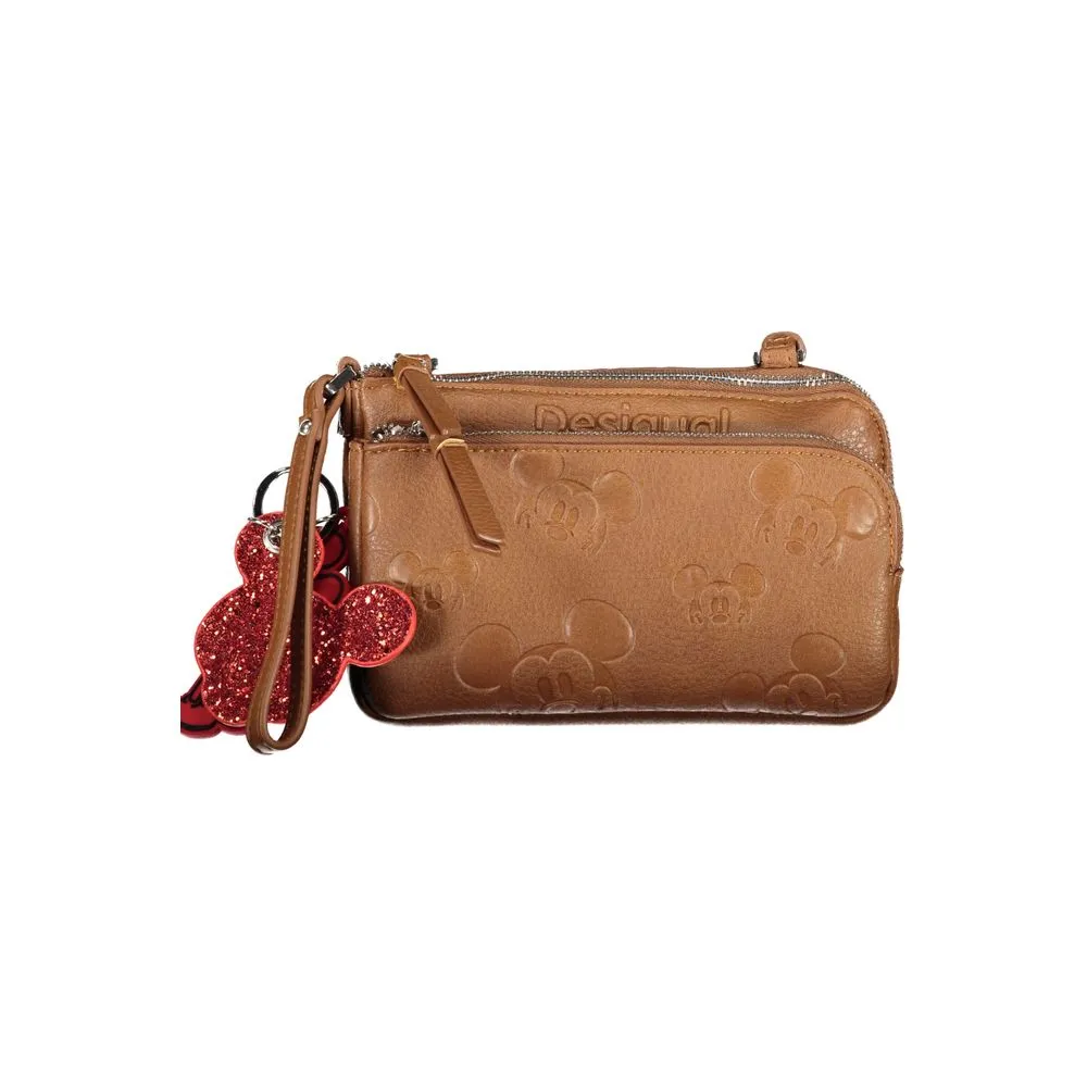 Desigual Women's Brown Polyethylene Handbag