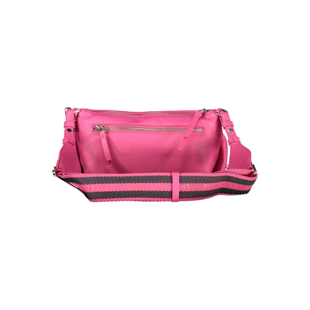 Desigual Women's Pink Polyethylene Handbag