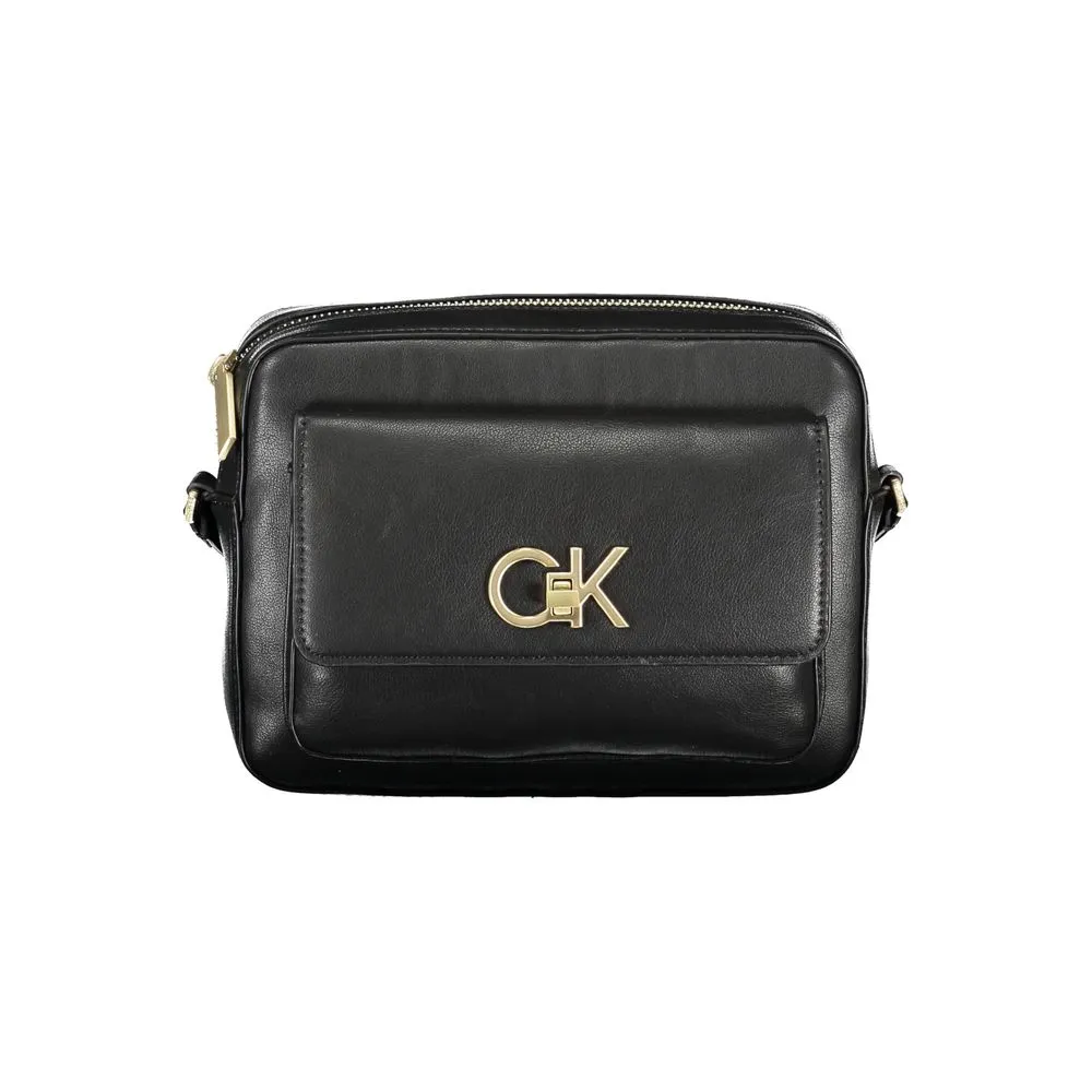 Calvin Klein Women's Black Polyester Handbag