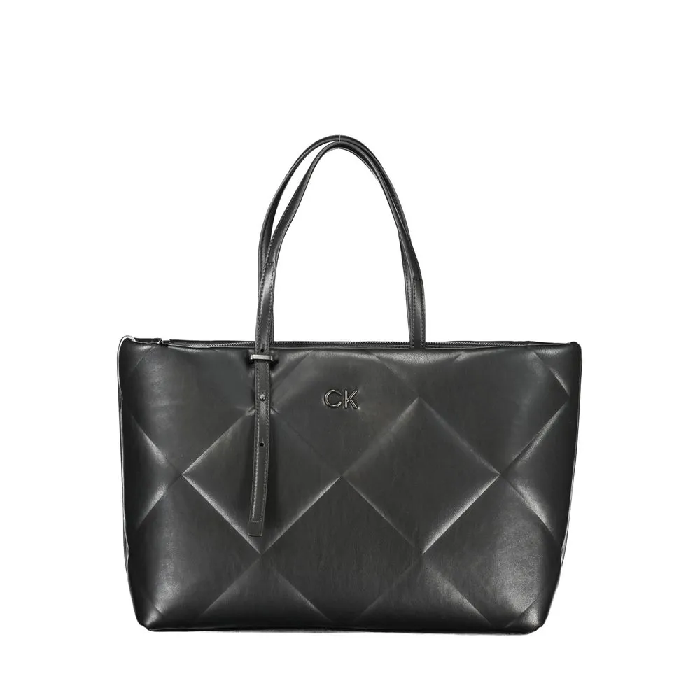 Calvin Klein Women's Black Polyester Handbag