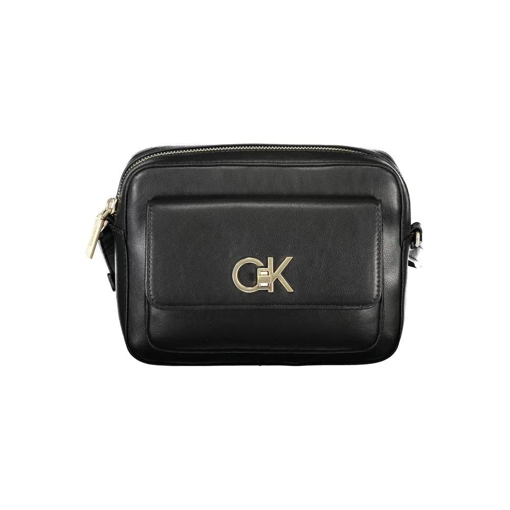 Calvin Klein Women's Black Polyester Handbag