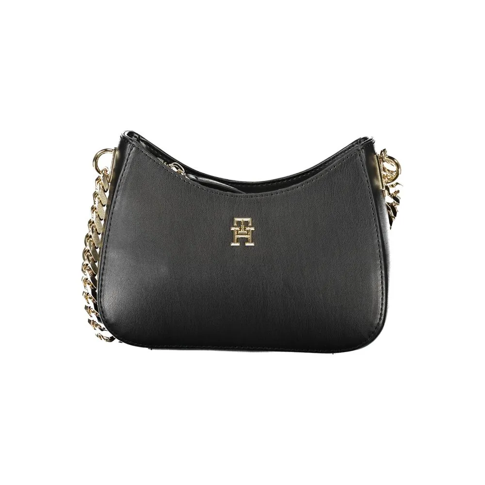Tommy Hilfiger Women's Black Polyethylene Handbag