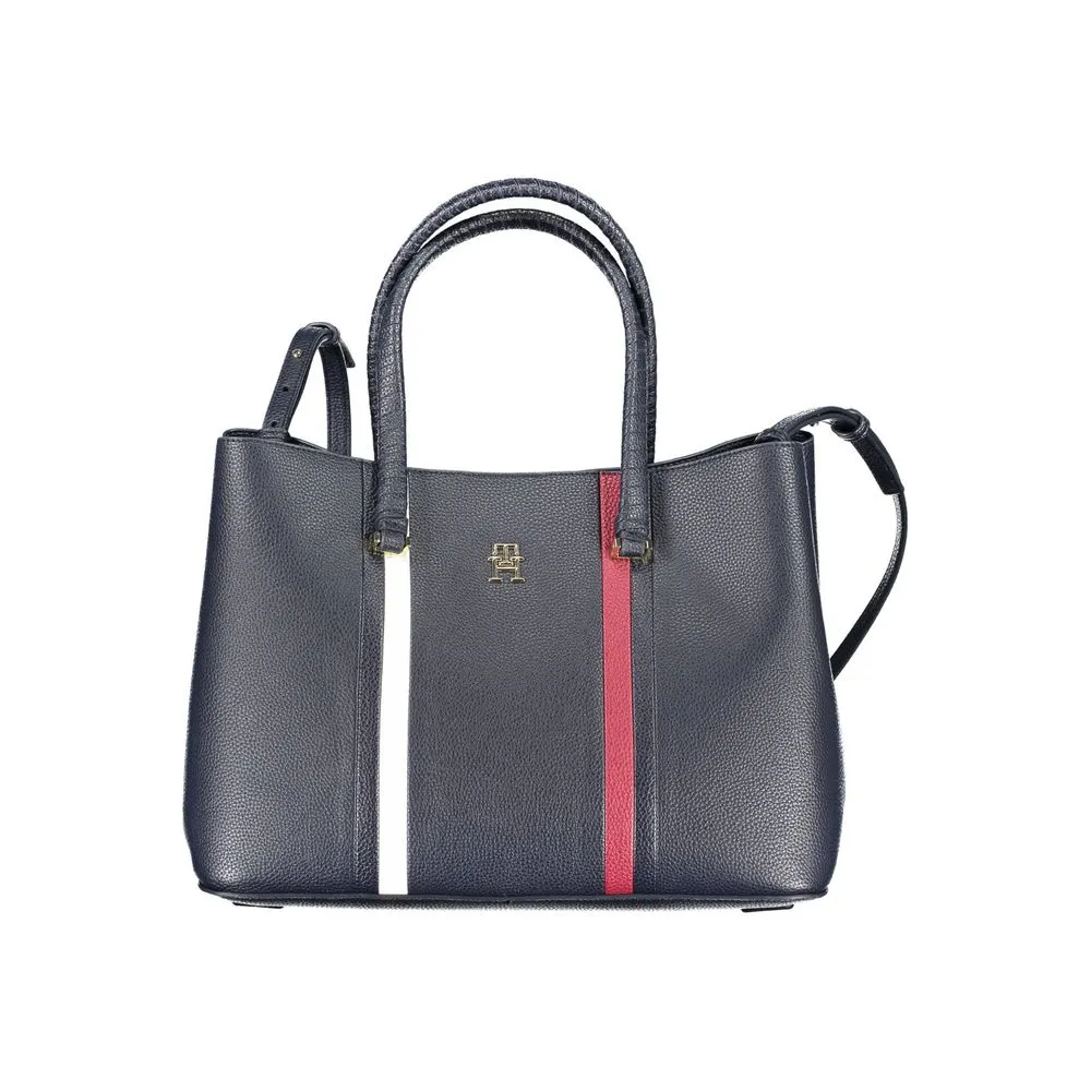 Tommy Hilfiger Women's Blue Polyethylene Handbag