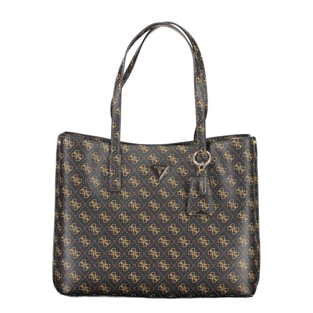 Guess Jeans Women's Brown Polyethylene Handbag