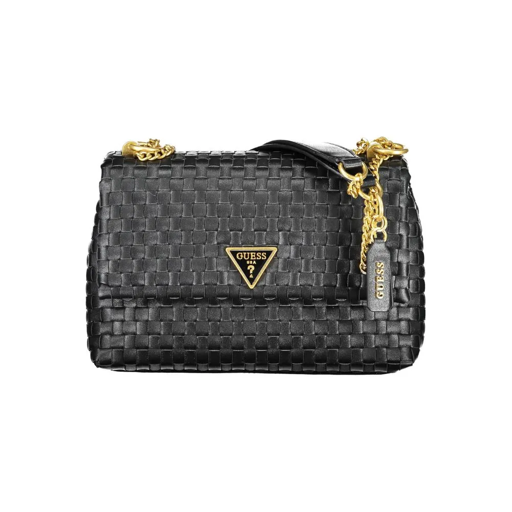 Guess Jeans Women's Black Polyethylene Handbag