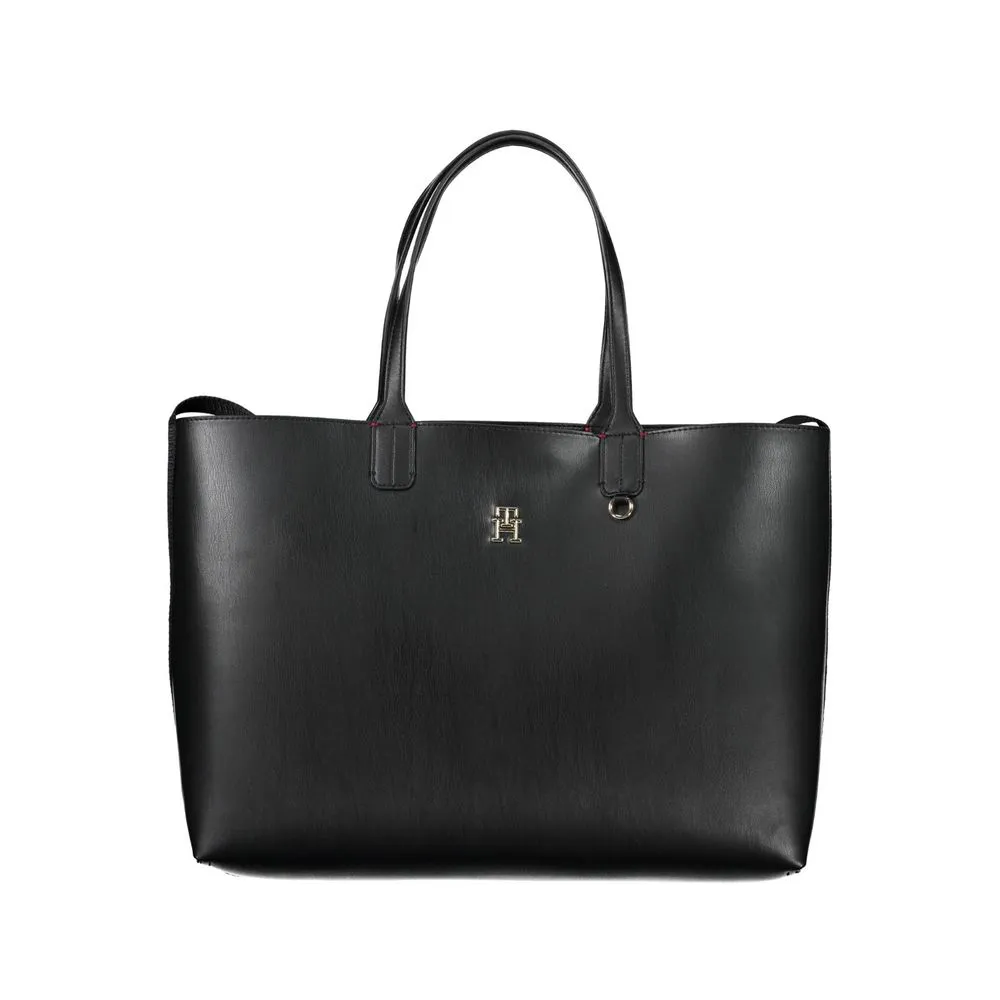 Tommy Hilfiger Women's Black Polyethylene Handbag