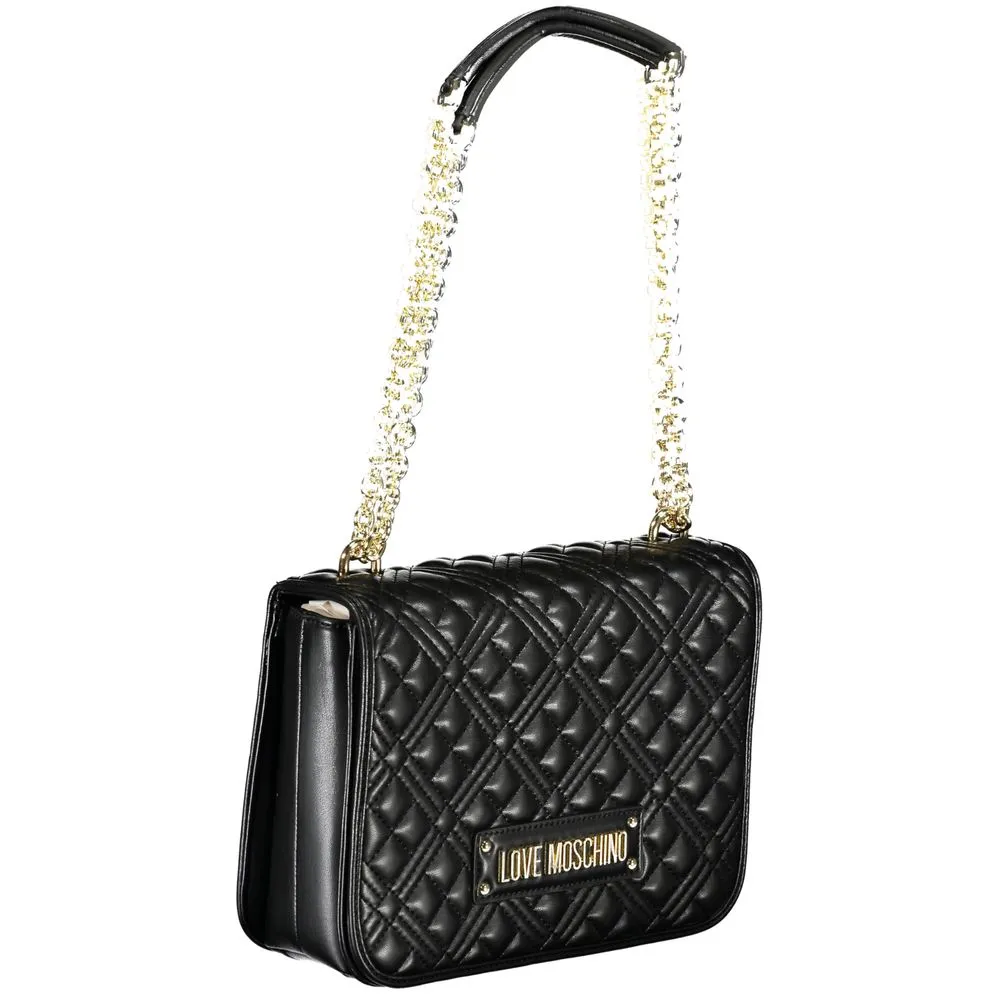 Love Moschino Women's Black Polyethylene Handbag