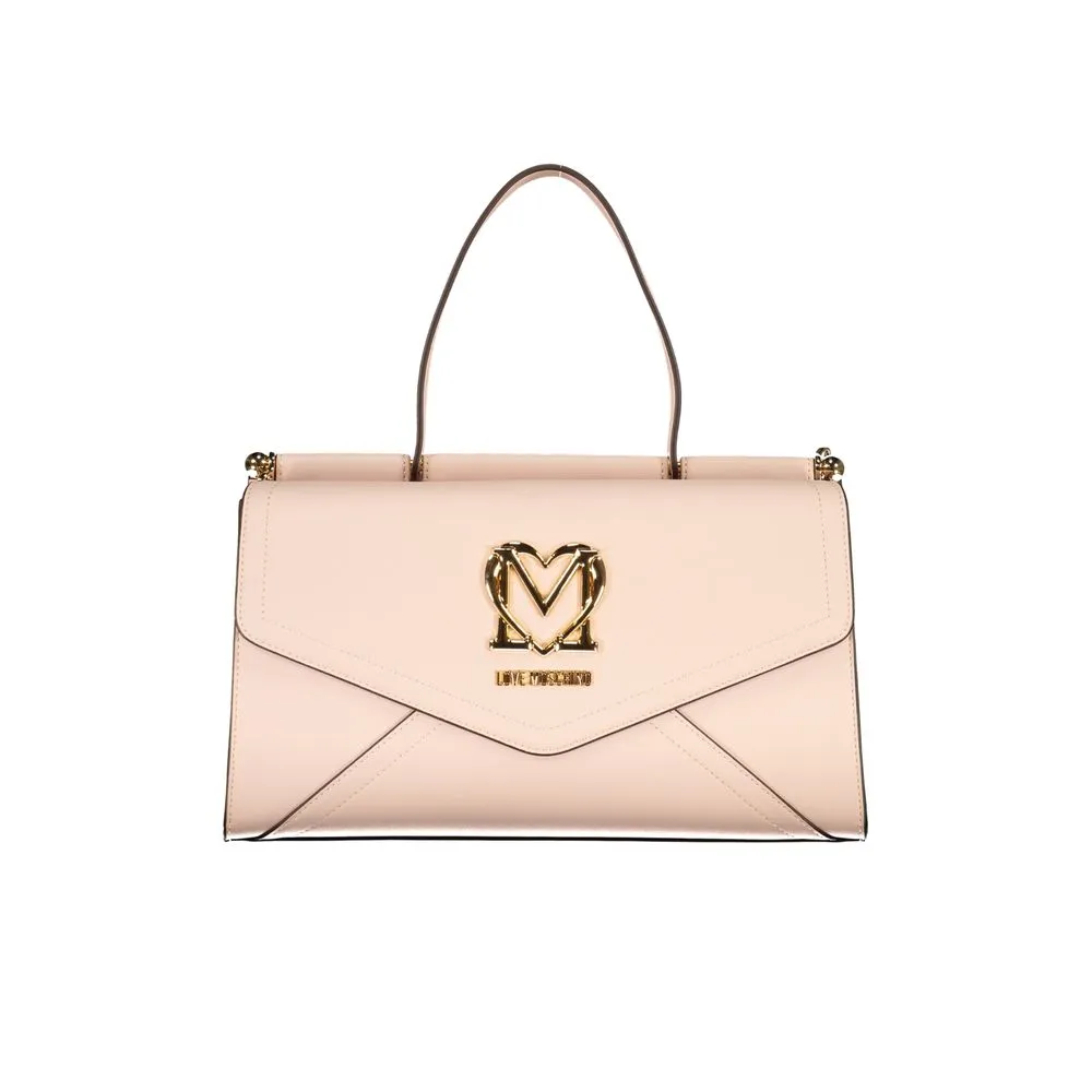 Love Moschino Women's Pink Polyethylene Handbag