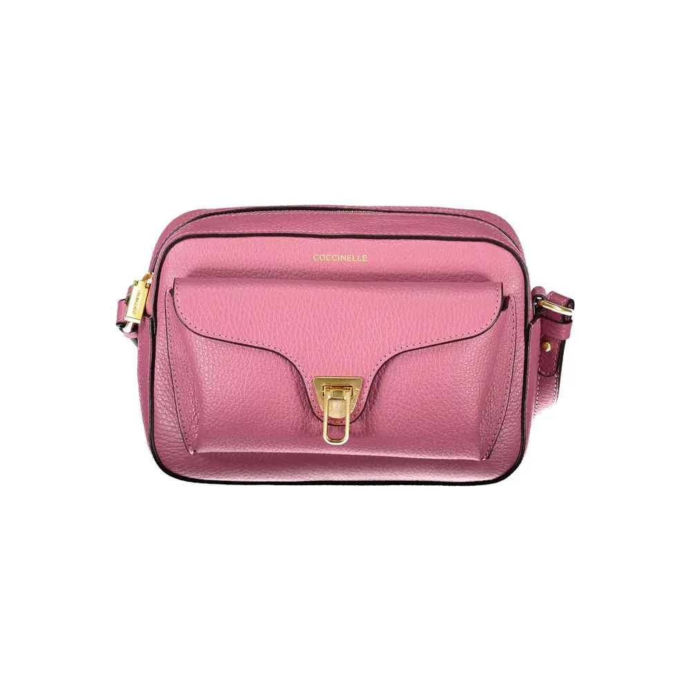 Coccinelle Women's Pink Leather Handbag