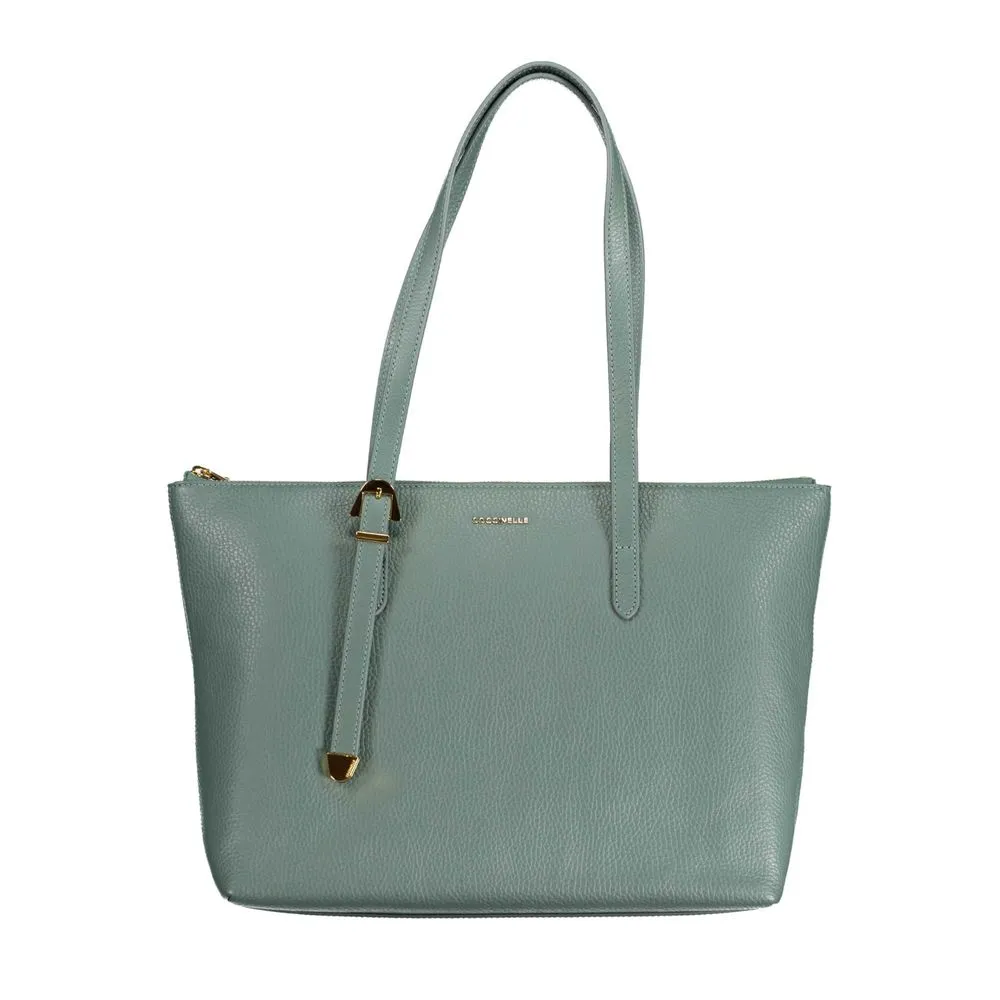 Coccinelle Women's Green Leather Handbag