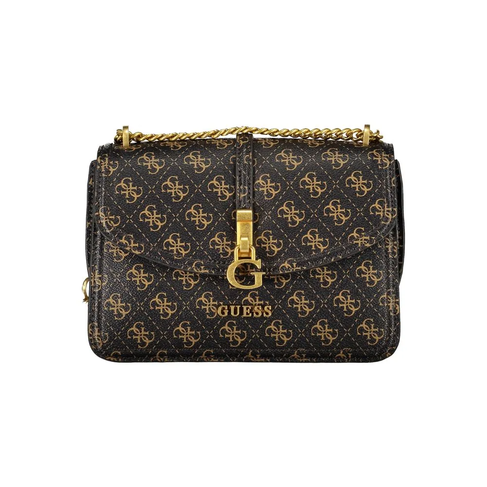 Guess Jeans Women's Brown Polyethylene Handbag