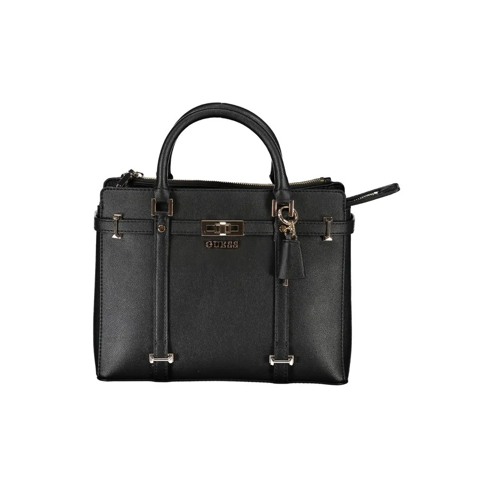Guess Jeans Women's Black Polyethylene Handbag