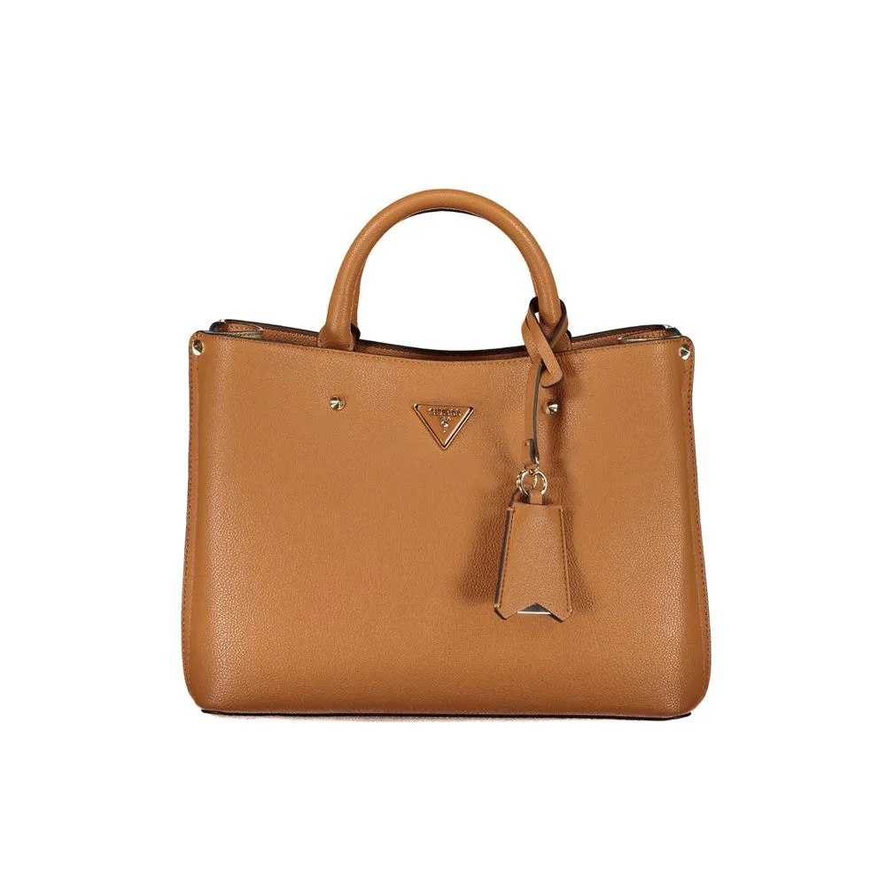 Guess Jeans Women's Brown Polyethylene Handbag