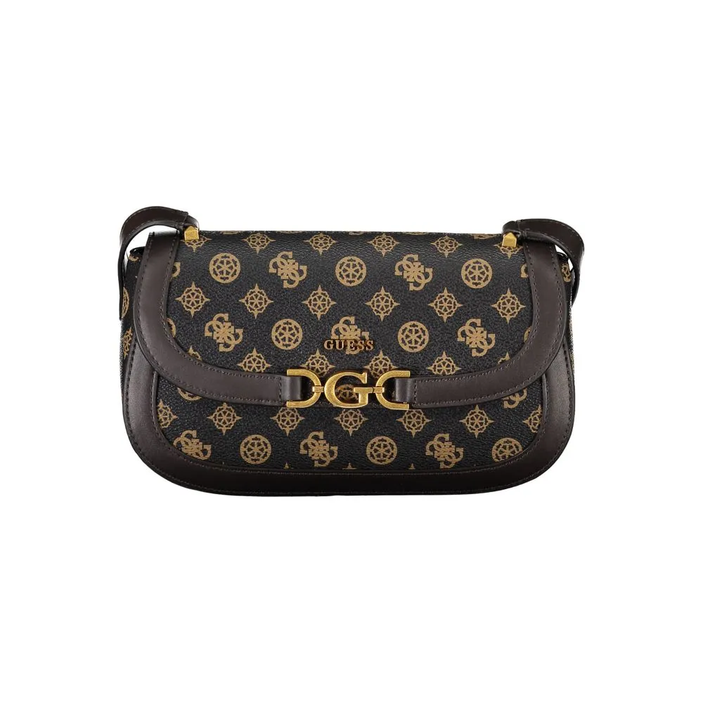 Guess Jeans Women's Brown Polyethylene Handbag