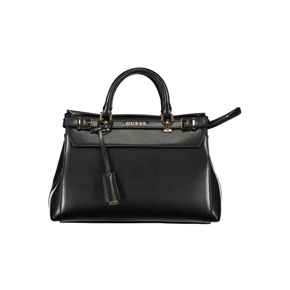 Guess Jeans Women's Black Polyethylene Handbag