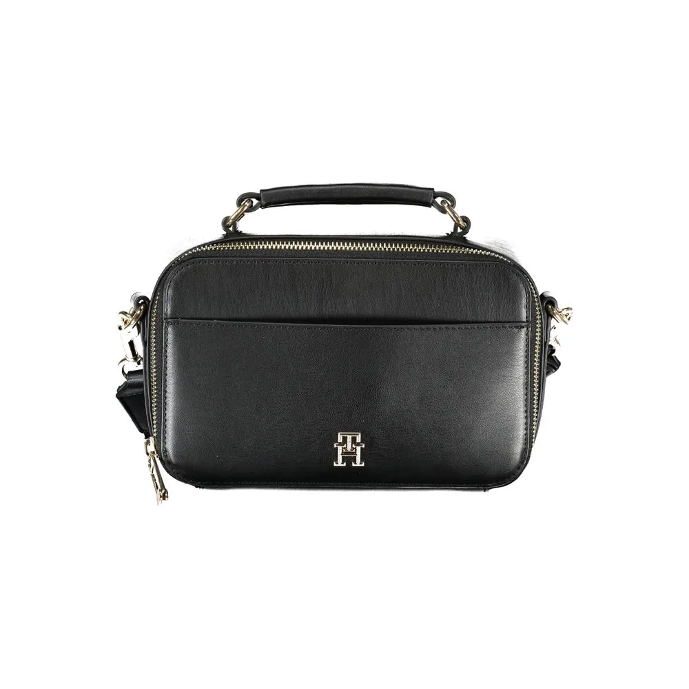 Tommy Hilfiger Women's Black Polyethylene Handbag