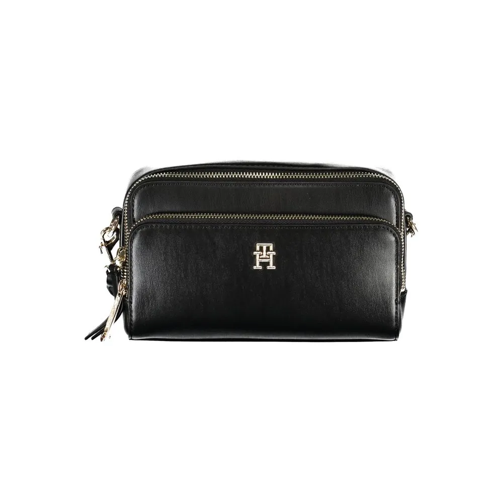 Tommy Hilfiger Women's Black Polyethylene Handbag