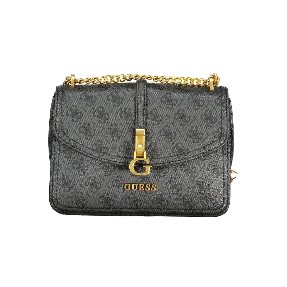 Guess Jeans Women's Black Polyethylene Handbag