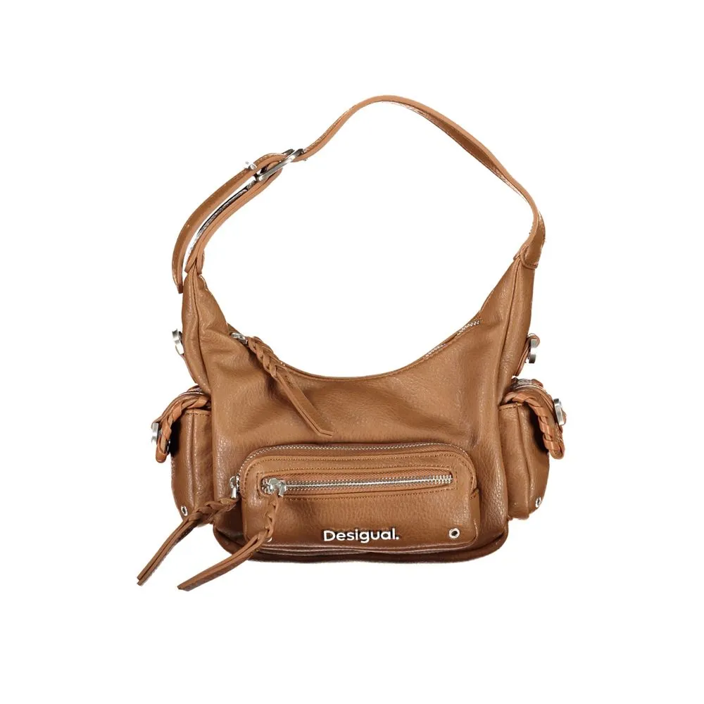 Desigual Women's Brown Polyethylene Handbag