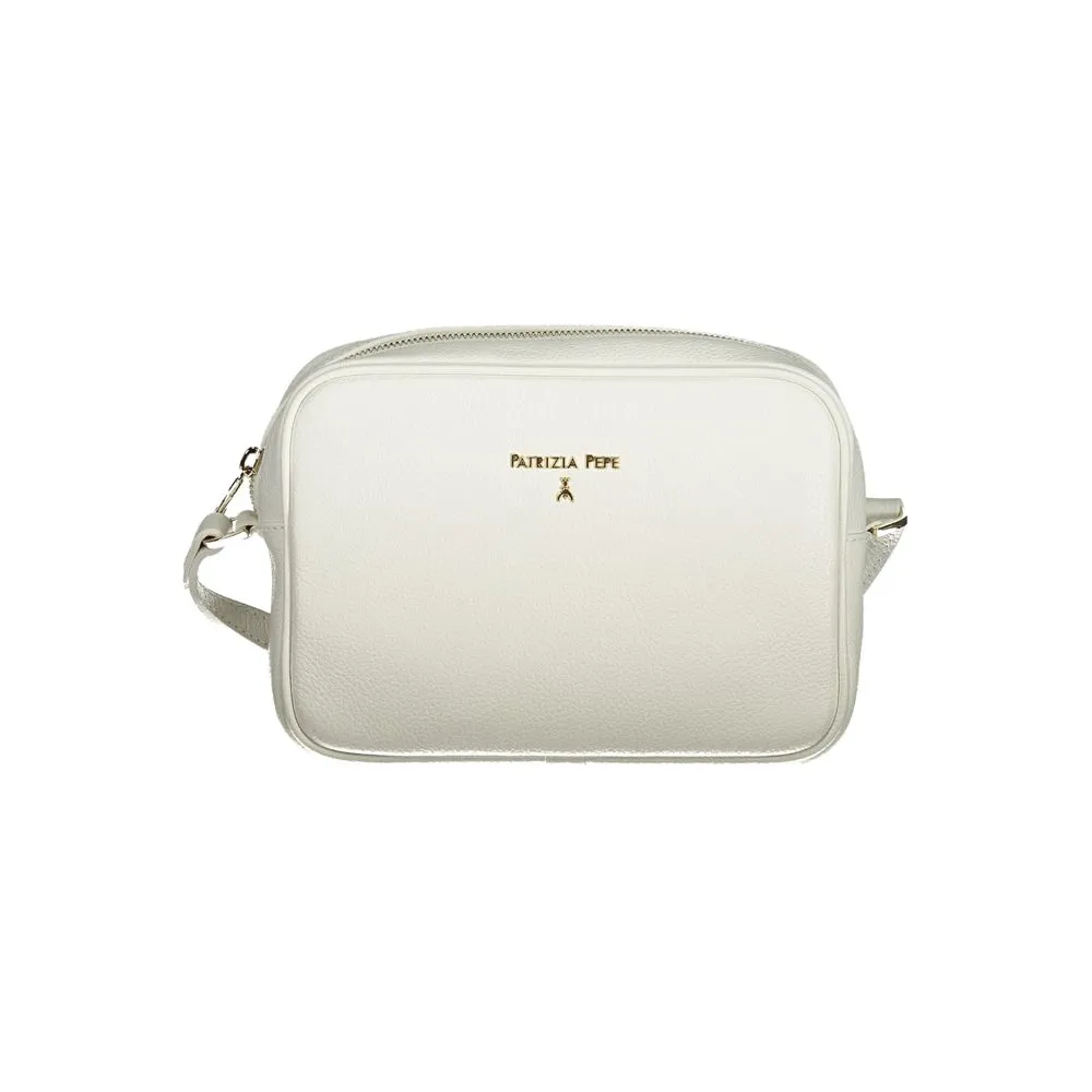 Patrizia Pepe Women's White Leather Handbag