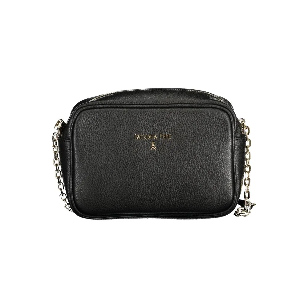 Patrizia Pepe Women's Black Leather Handbag