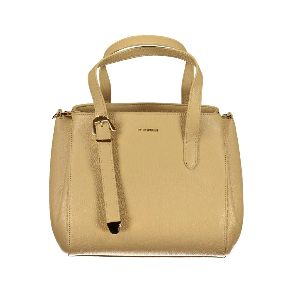 Coccinelle Women's Beige Leather Handbag