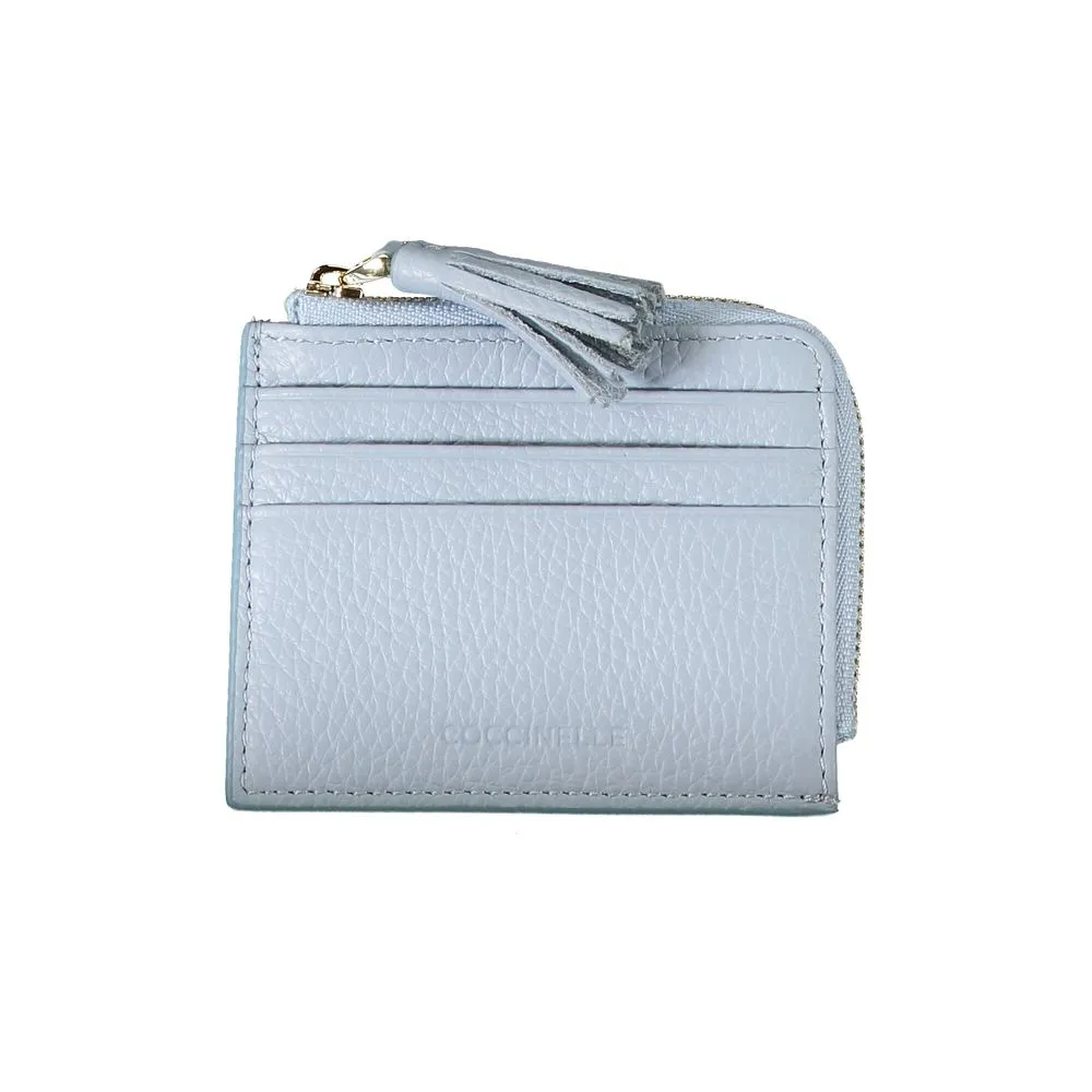 Coccinelle Women's Light Blue Leather Wallet