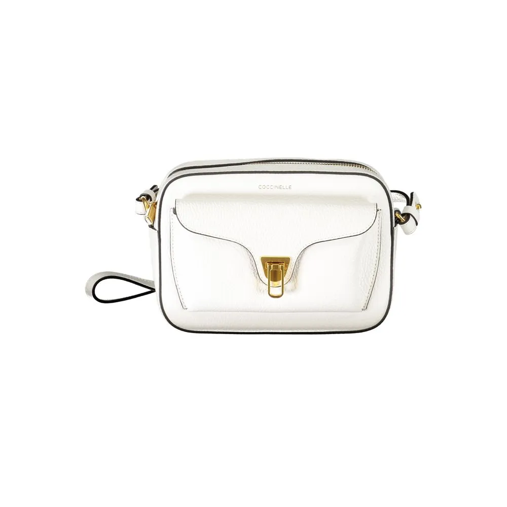 Coccinelle Women's White Leather Handbag