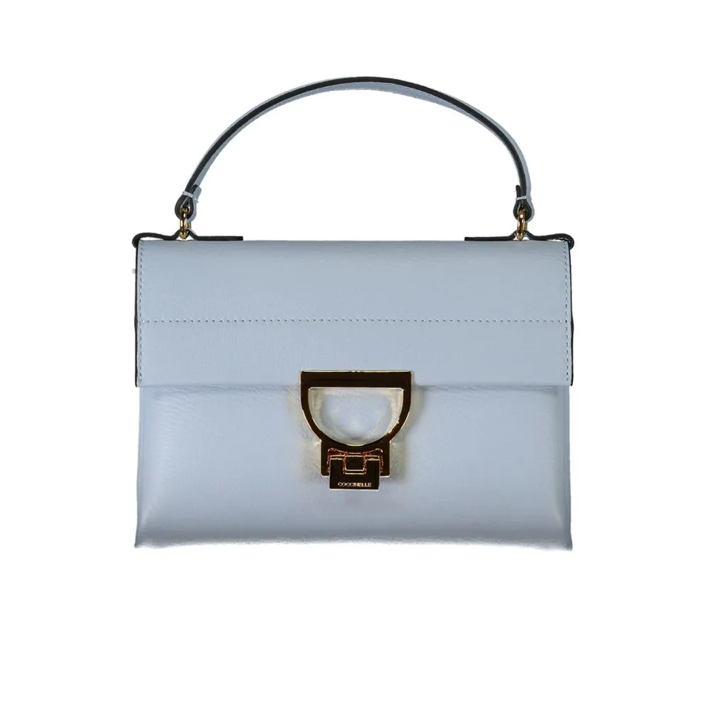 Coccinelle Women's Light Blue Leather Handbag