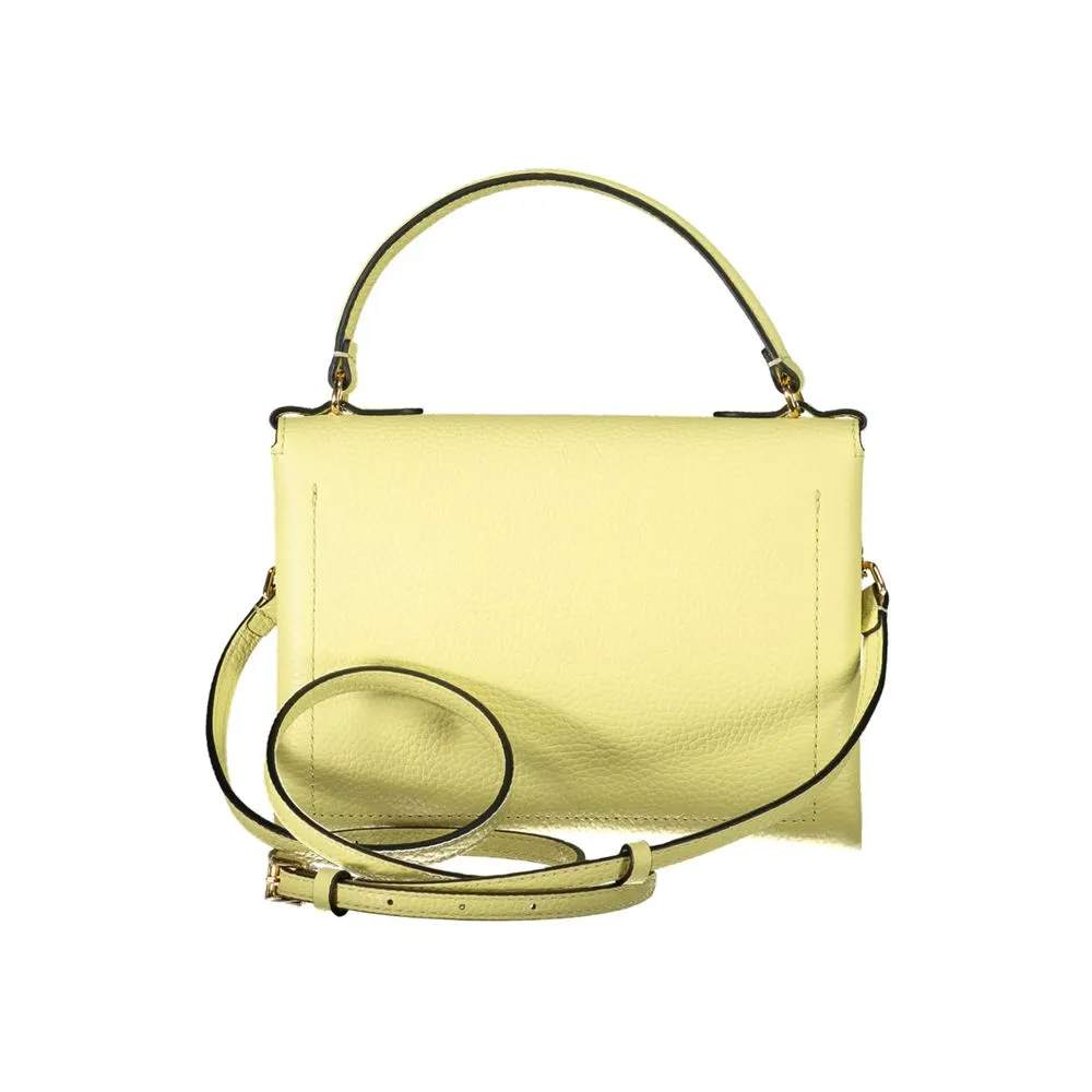 Coccinelle Women's Yellow Leather Handbag