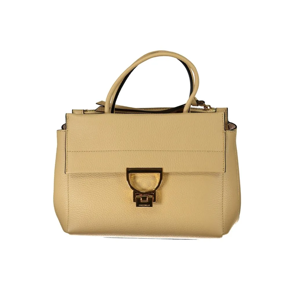 Coccinelle Women's Beige Leather Handbag