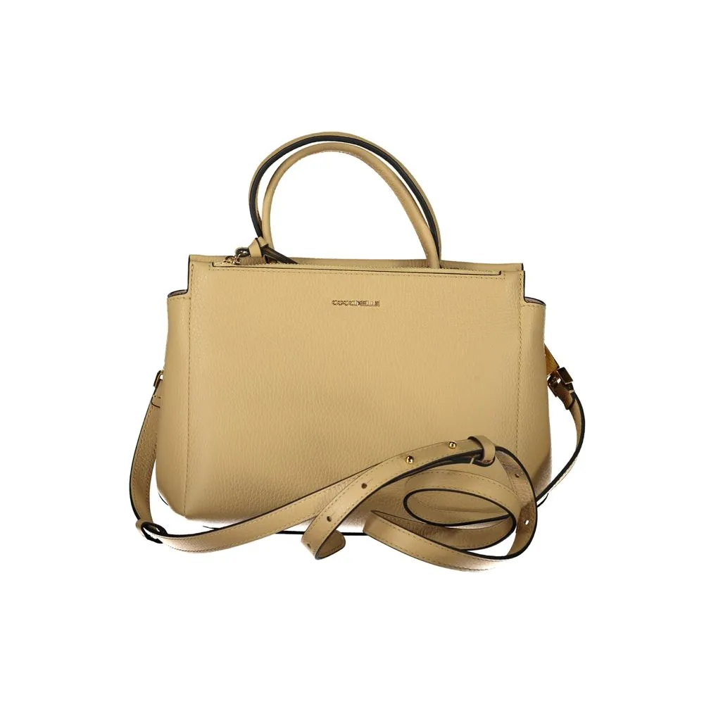 Coccinelle Women's Beige Leather Handbag