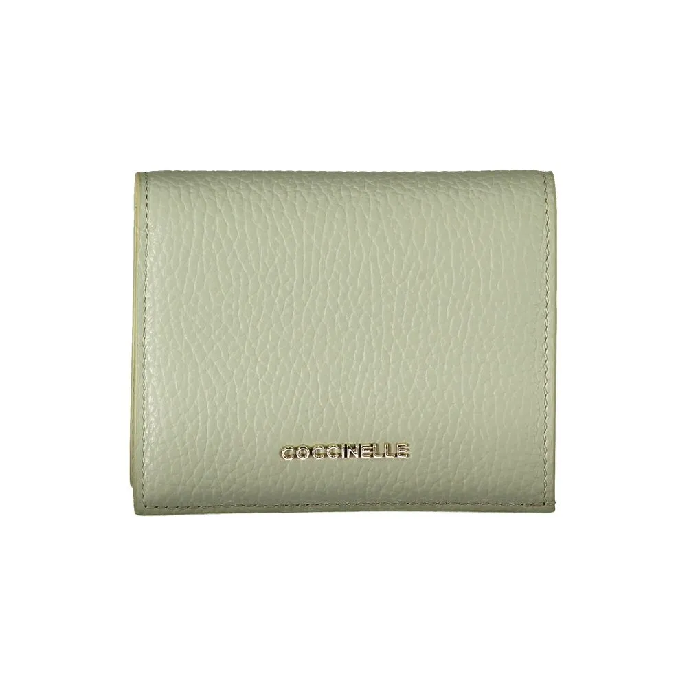 Coccinelle Women's Green Leather Wallet