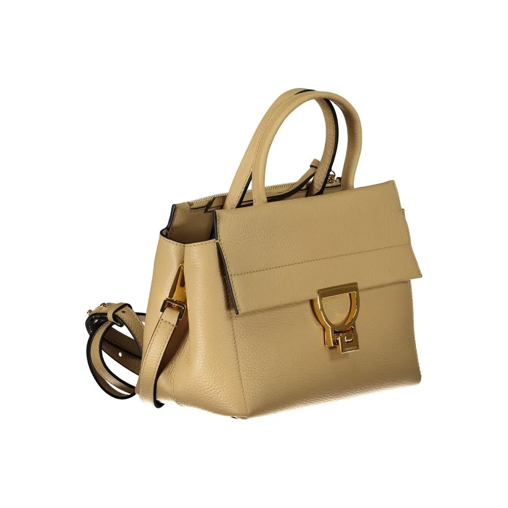 Coccinelle Women's Beige Leather Handbag