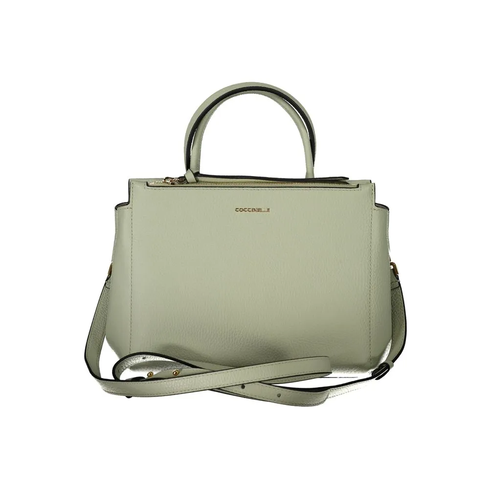 Coccinelle Women's Green Leather Handbag